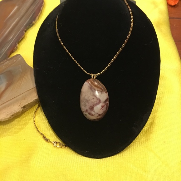 🩸Picture Jasper Agate Necklace🩸 - Picture 5 of 7